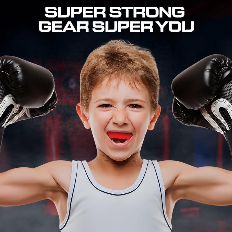 BFS IMPEX Sports Mouth Guard for Kids,Youth,Boys,Girls,Child Teen Mouthguard with Case (BPA Free) for Boxing, Martial Arts,MMA Karate,Lacrosse,Football,Soccer and All Contact Sports (RED) - Image 5